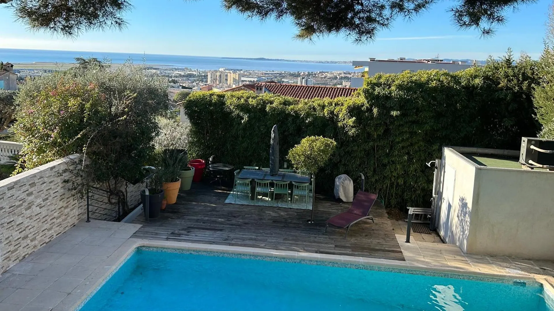 Splendide Villa/Piscine Vue Mer Nice Francie